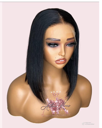 Kari Unit - 13x4 Straight Transparent Frontal or HD Lace Frontal Wig- 100% Human Hair