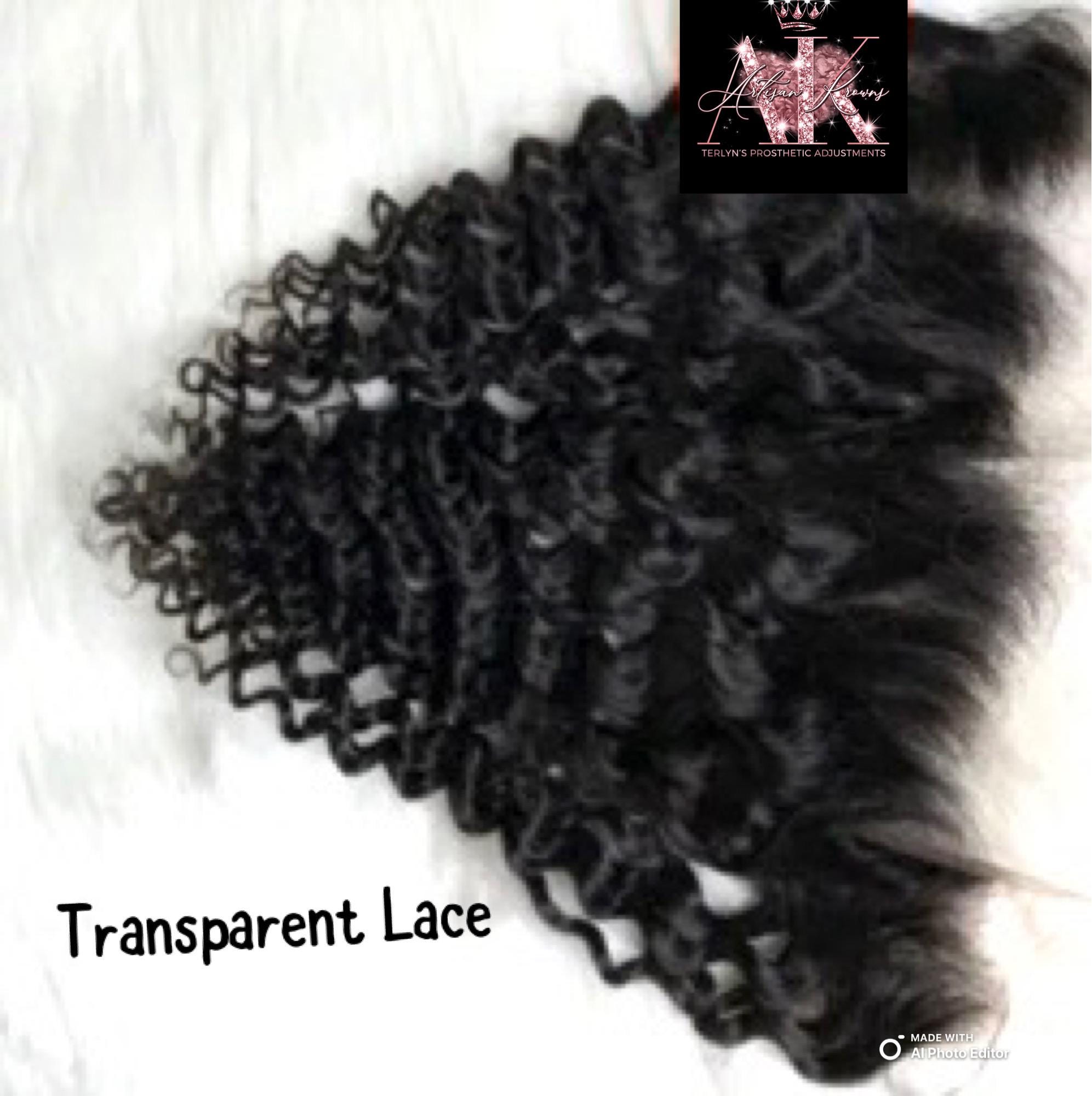 Loose Deep Wave Frontal HD & Transparent Lace - 13x4 or 13x6