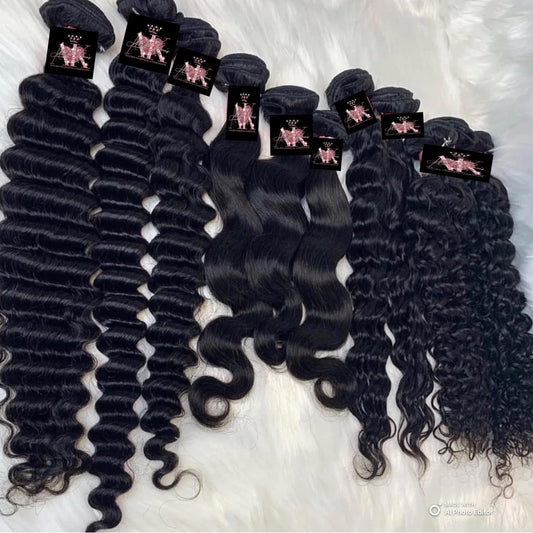 Bundles - Straight, Body Wave, Deep Wave, Loose Deep Wave