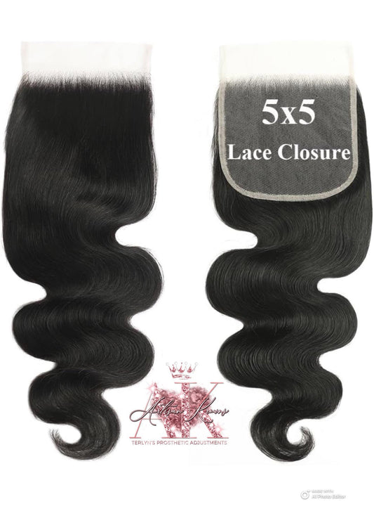 Body Wave Closures HD & Transparent Lace - 4x4, 5x5, 6x6